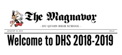 The Magnavox school newspaper enters the 2018-2019 school year