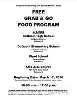 District 300 Free Grab & Go Food Program