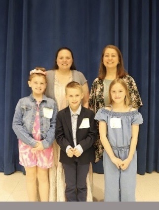 teachers and student winners